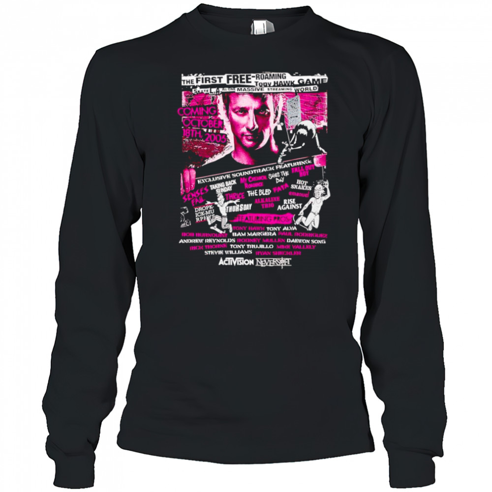 Tony Hawk’s American Wasteland shirt Long Sleeved