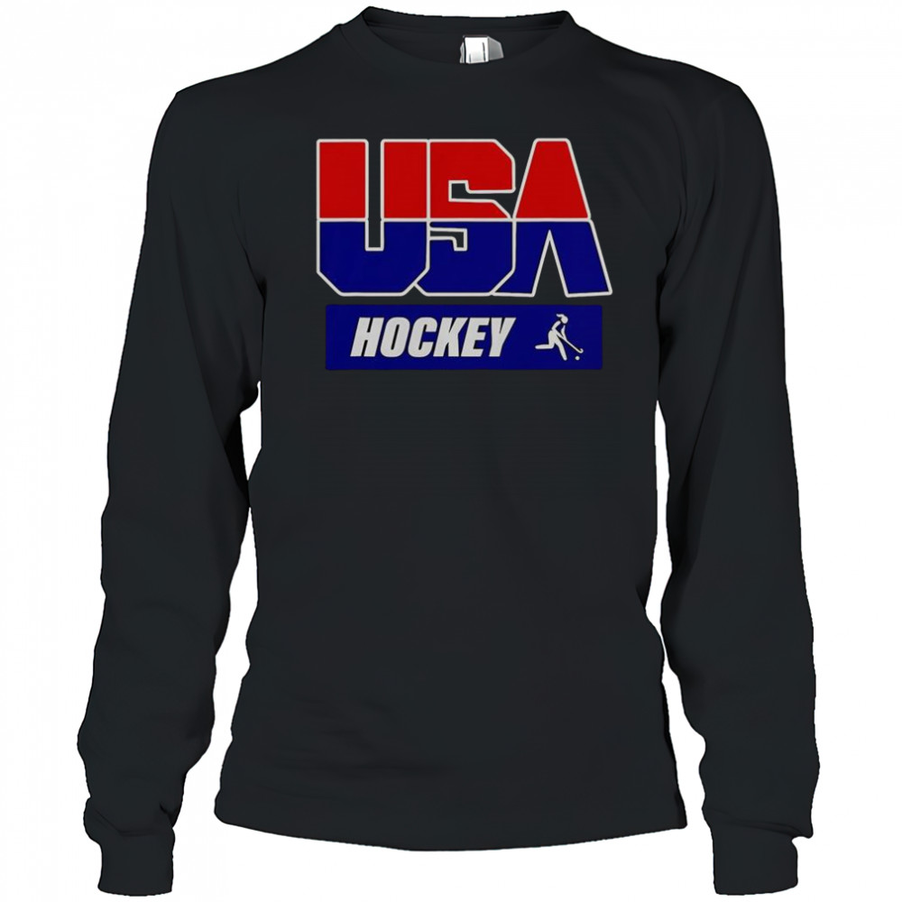 USA Hockey T-Shirt Long Sleeved