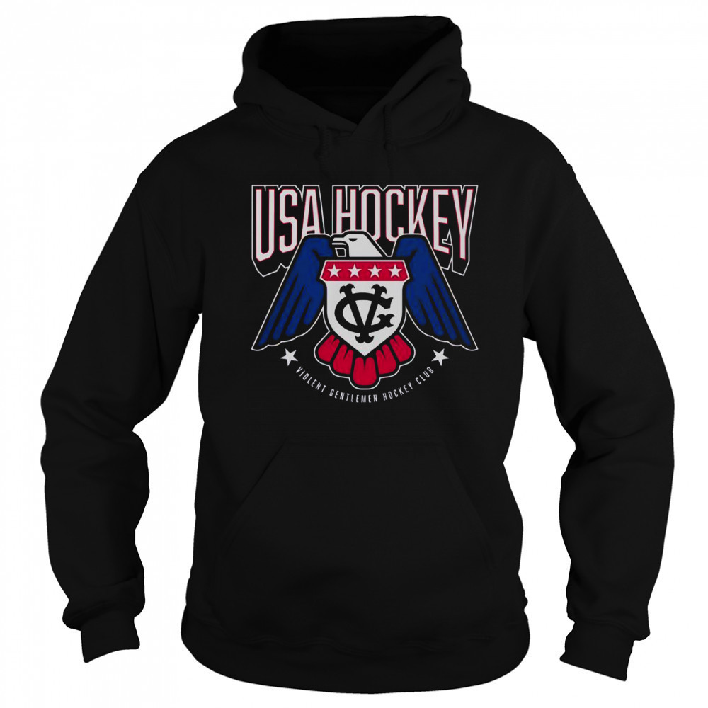 USA Hockey Violent Gentlemen Hockey Club T-Shirt Sweatshirt