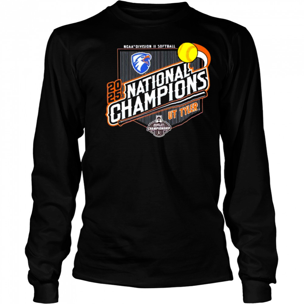 UT Tyler NCAA II Softball National Champions 2025 shirt Long Sleeved
