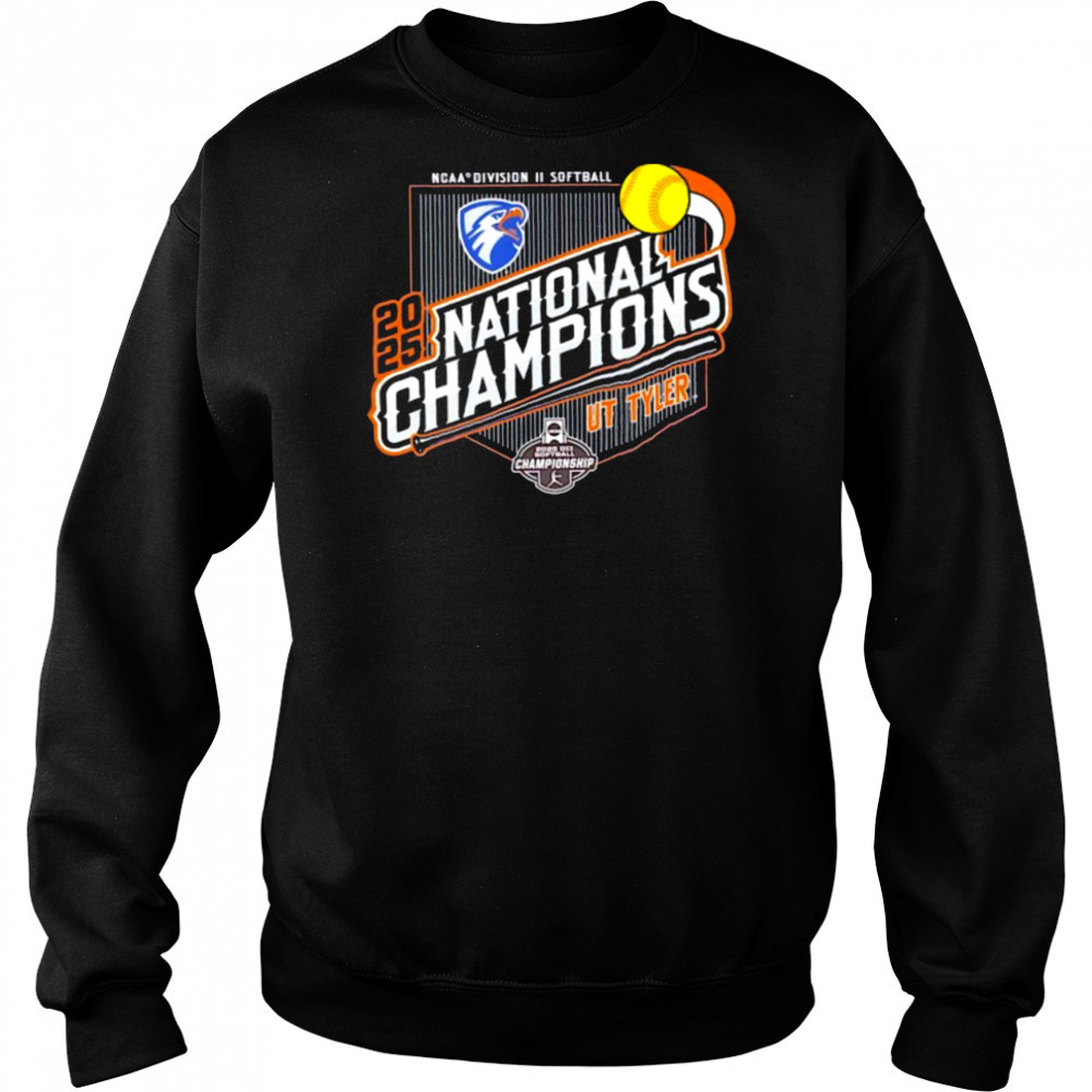 UT Tyler NCAA II Softball National Champions 2025 shirt Hoodie