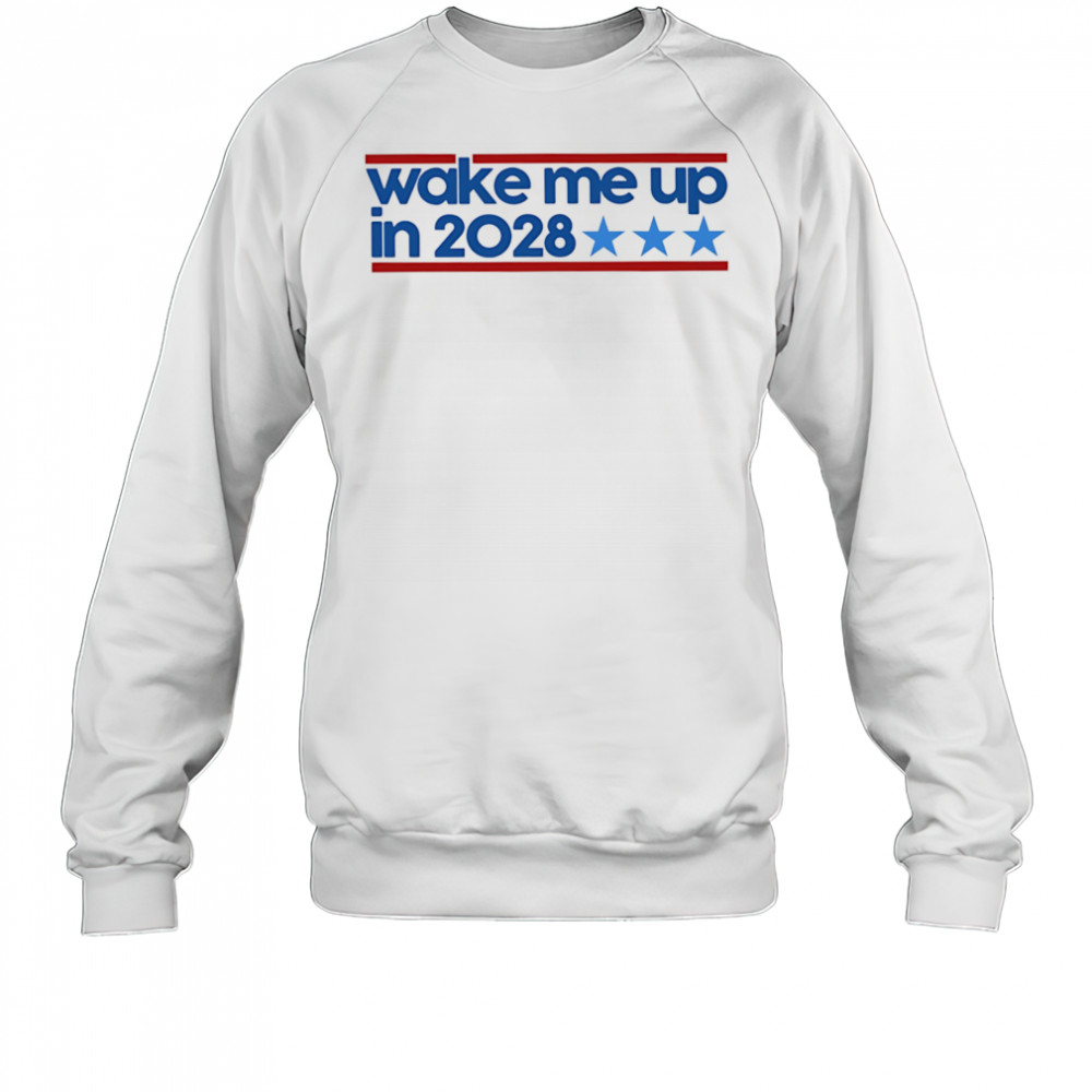 Wake me up in 2028 shirt Sweatshirt