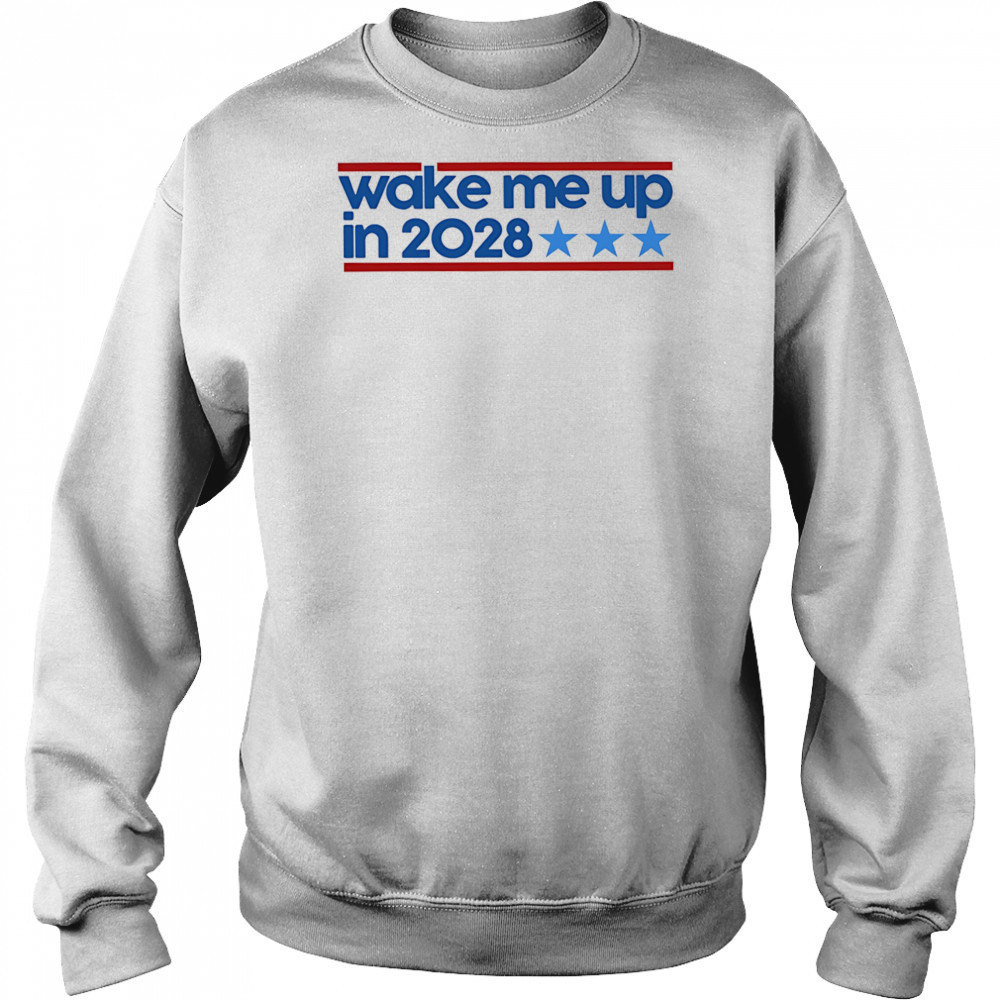 Wake me up in 2028 shirt Hoodie