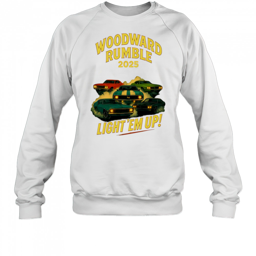 Woodward Rumble 2025 light ’em up shirt Sweatshirt