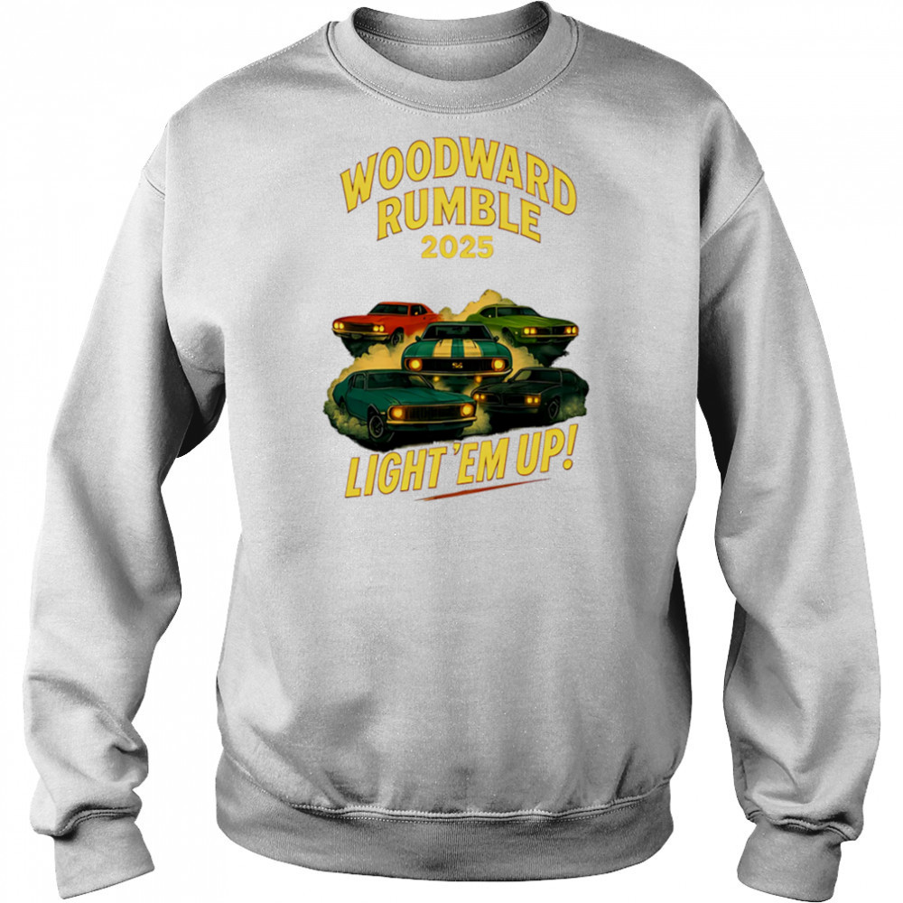 Woodward Rumble 2025 light ’em up shirt Hoodie