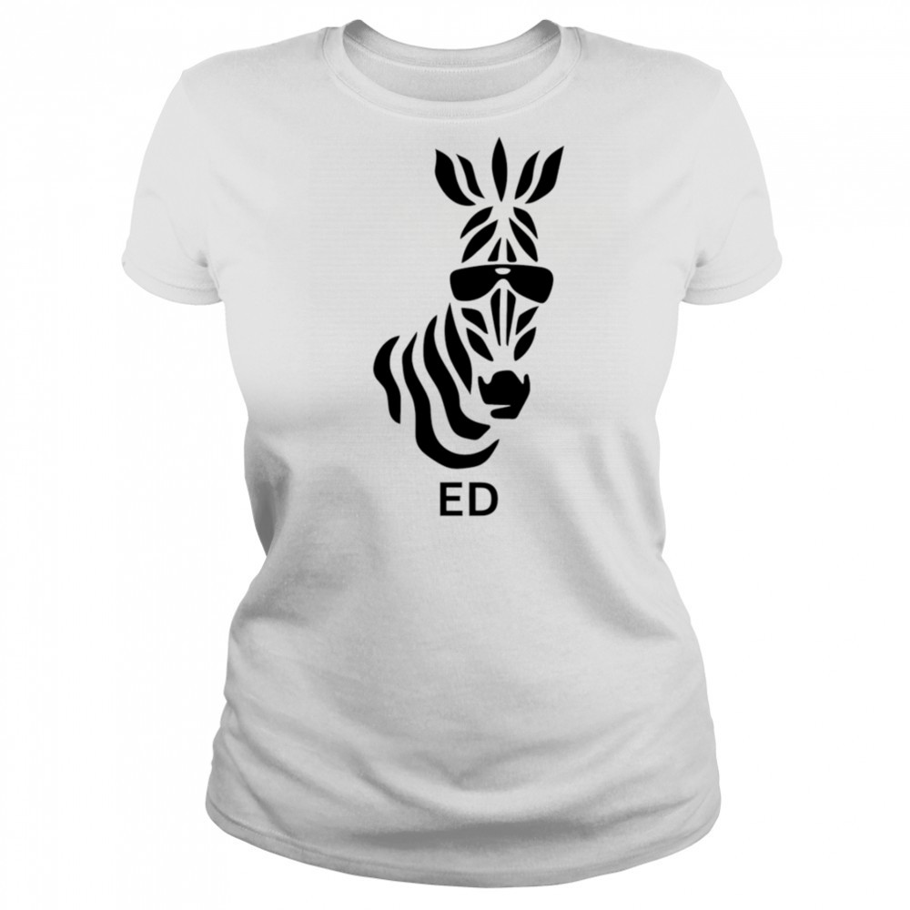 Zebra Ed Fitted shirt Women's T-shirt