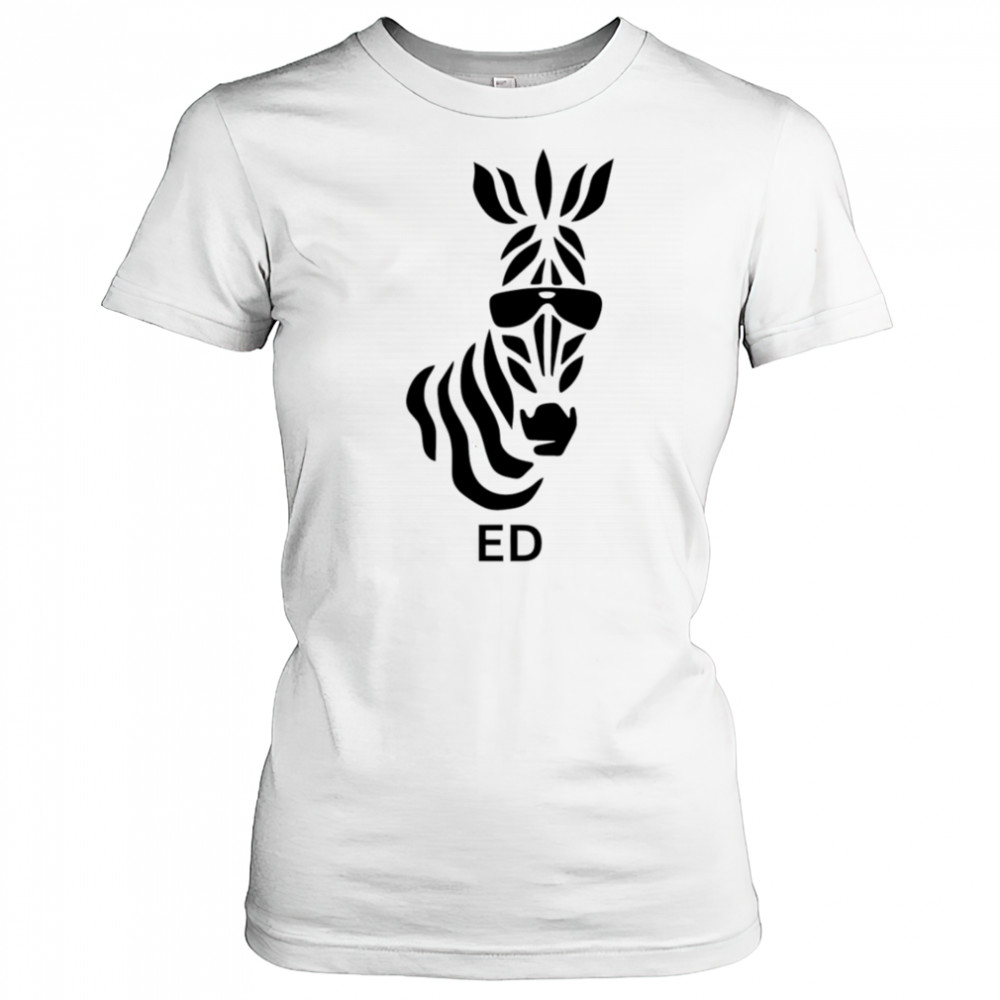 Zebra Ed Fitted shirt Women's T-shirt