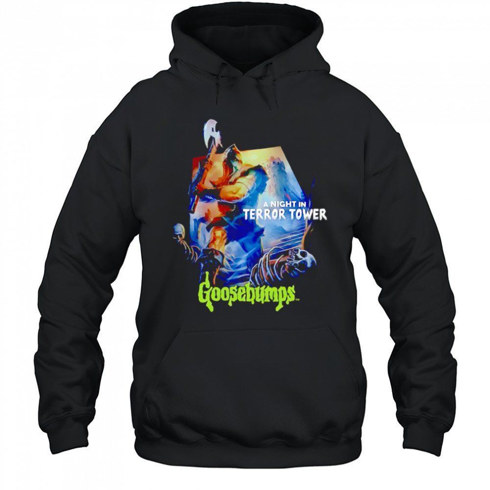 A Night In Terror Tower Goosebumps retro shirt Hoodie