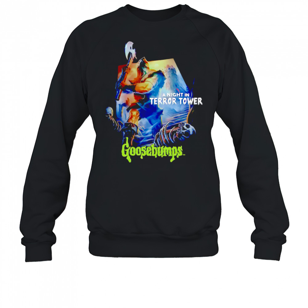 A Night In Terror Tower Goosebumps retro shirt Sweatshirt