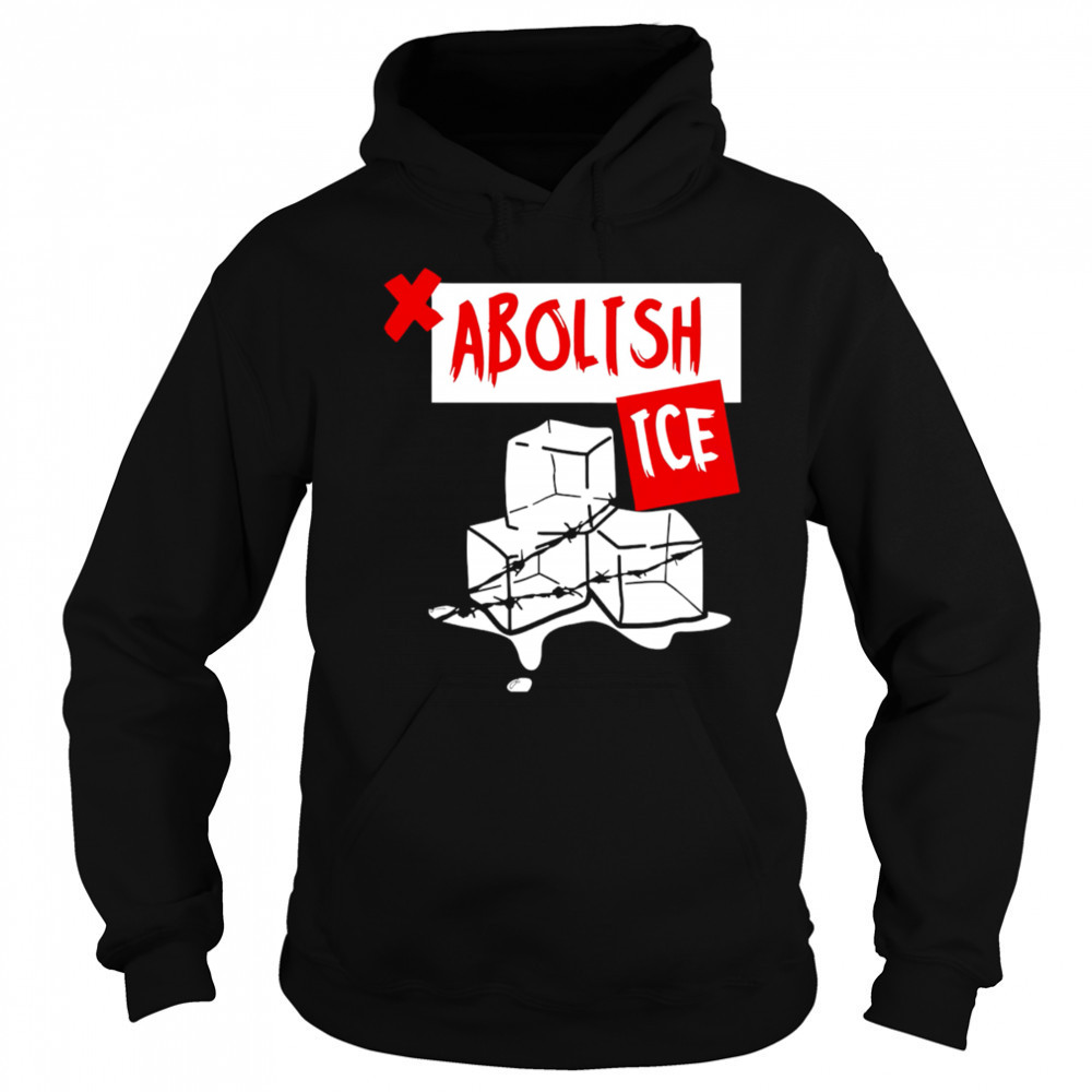 Abolish Ice Political Protest Melting Ice Graphic shirt Sweatshirt