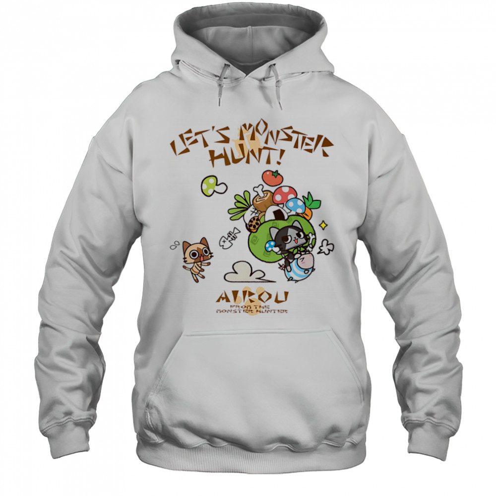 Airou From Monster Hunter shirt Hoodie