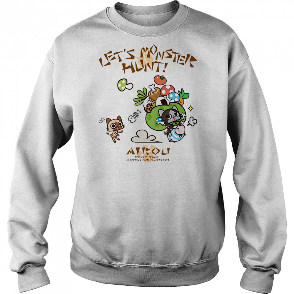 Airou From Monster Hunter shirt Hoodie