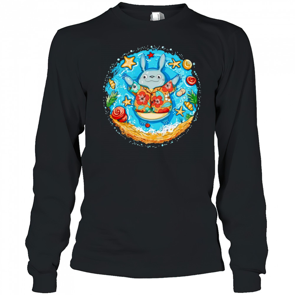 Aloha Neighbor Totoro shirt Long Sleeved