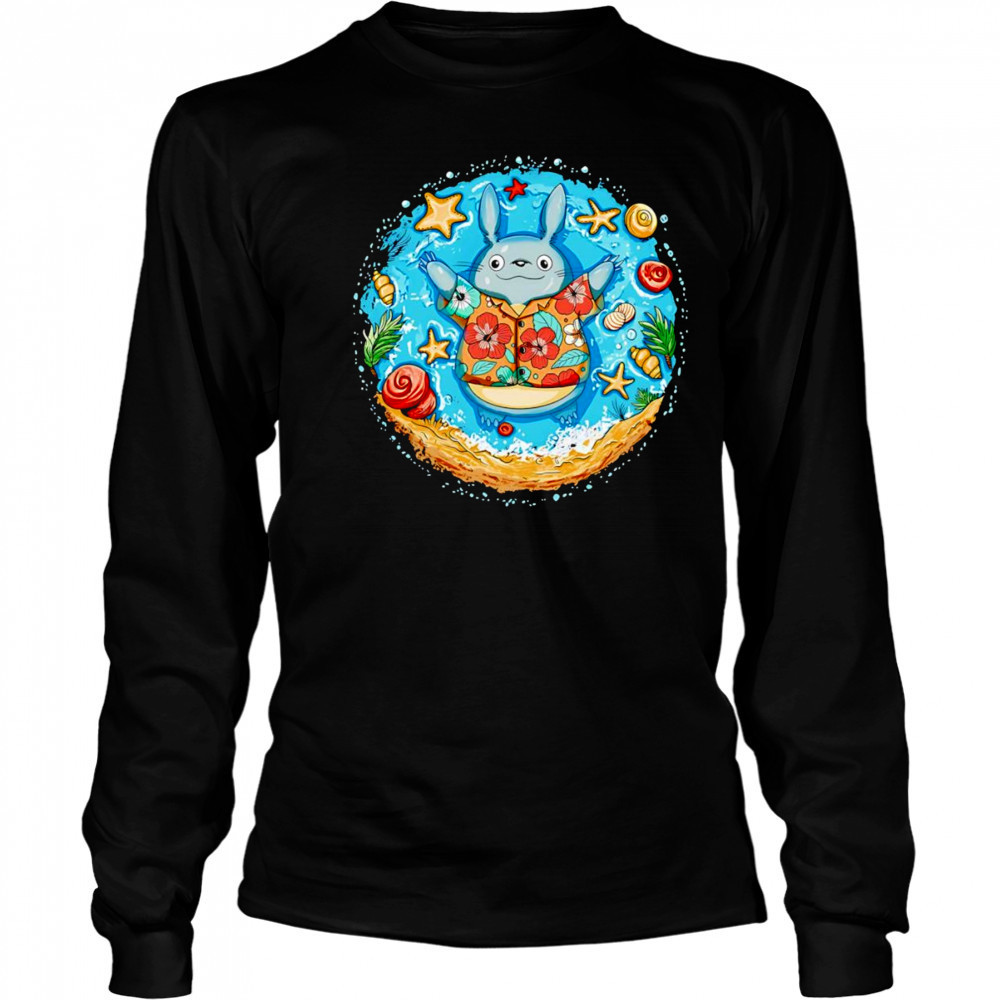 Aloha Neighbor Totoro shirt Long Sleeved