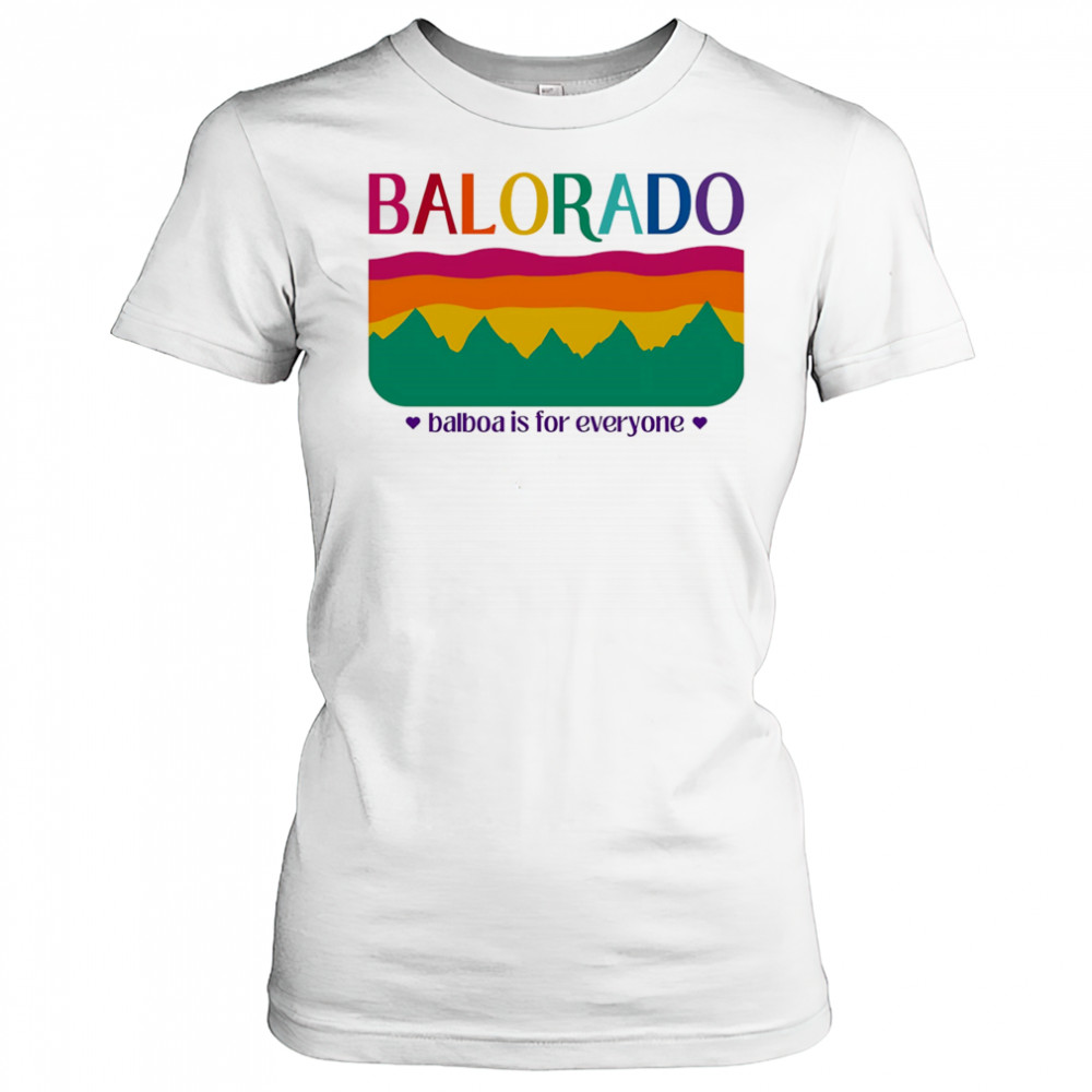 Balorado Balboa is for everyone shirt Women's T-shirt