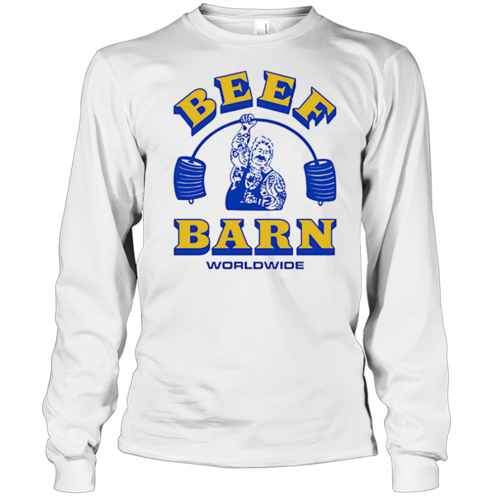 Beef Barn Worldwide shirt Long Sleeved