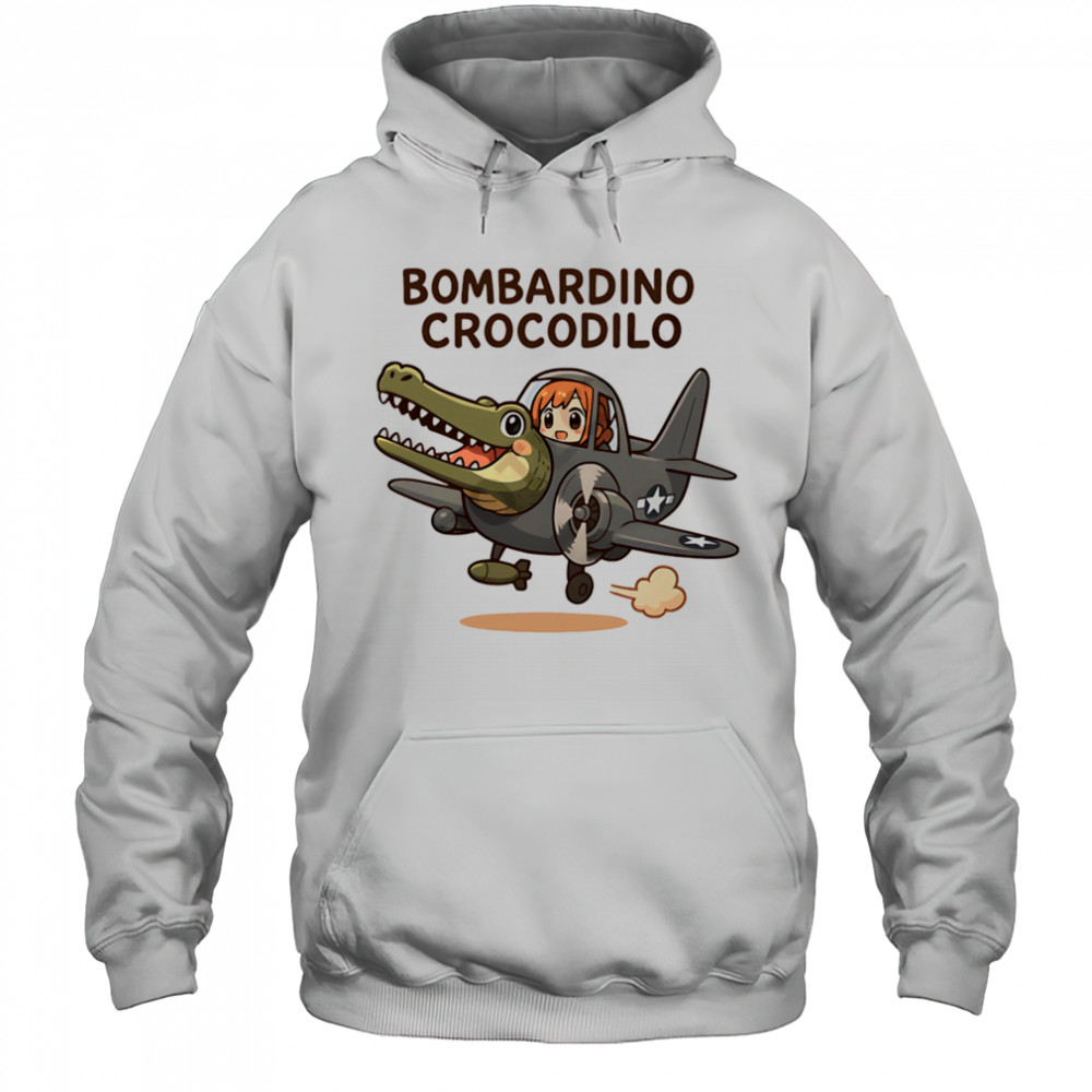 Bombardino Crocodilo shirt Hoodie