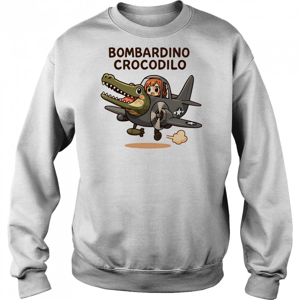 Bombardino Crocodilo shirt Hoodie