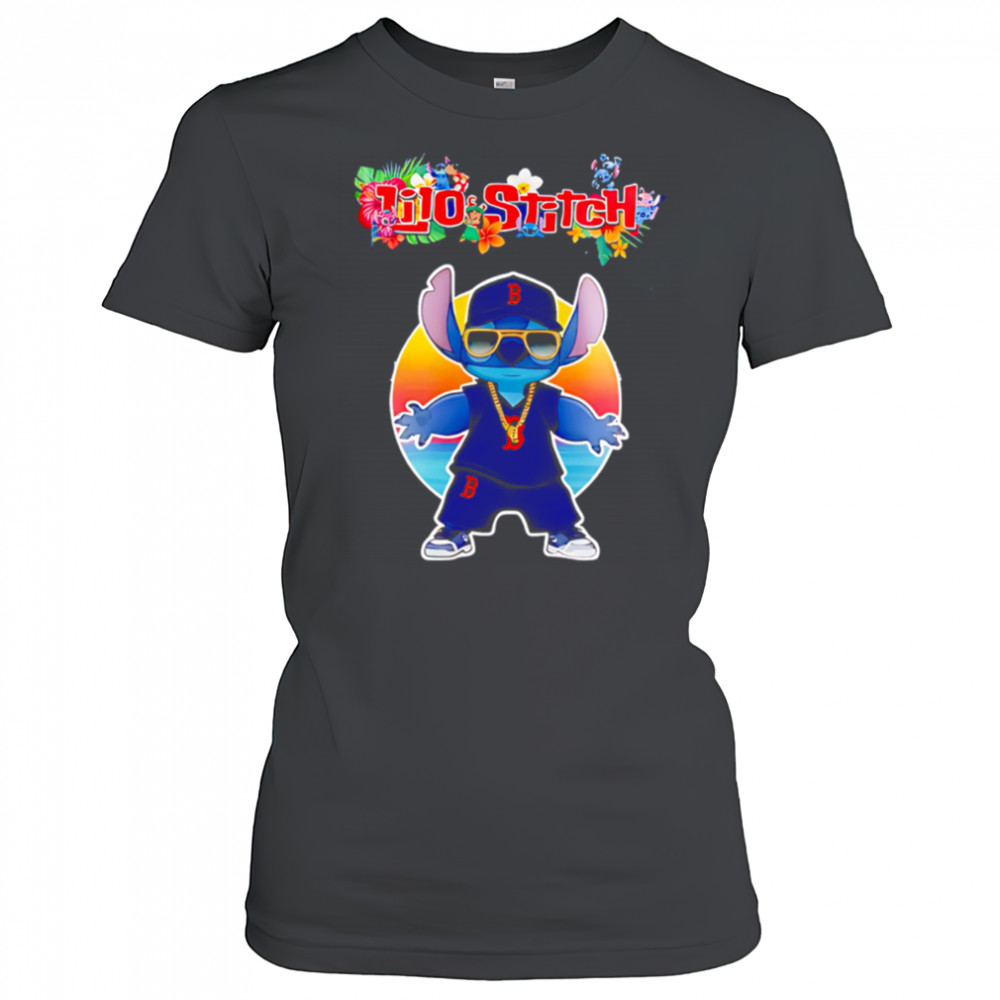 Boston Red Sox x Lilo and Stitch Baseball shirt Women's T-shirt
