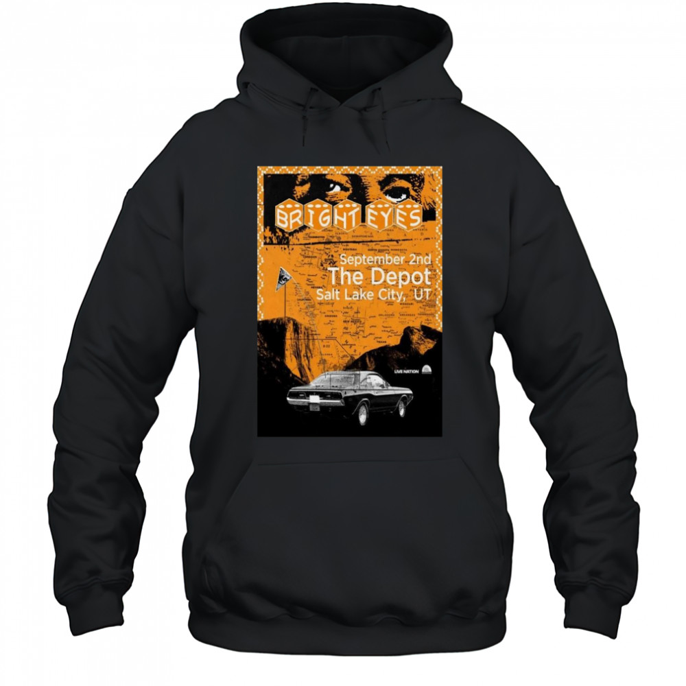 Bright Eyes The Depot In Salt Lake City UT Sept 2 2025 Shirt Hoodie