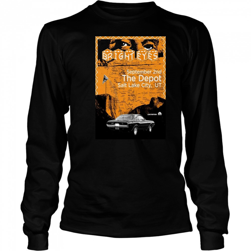 Bright Eyes The Depot In Salt Lake City UT Sept 2 2025 Shirt Long Sleeved