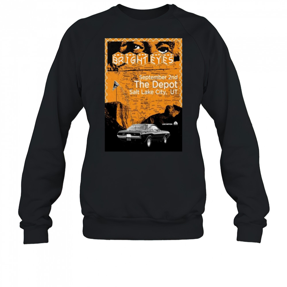 Bright Eyes The Depot In Salt Lake City UT Sept 2 2025 Shirt Sweatshirt