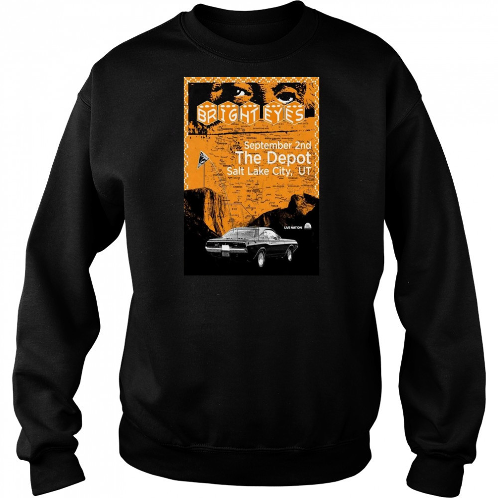 Bright Eyes The Depot In Salt Lake City UT Sept 2 2025 Shirt Hoodie