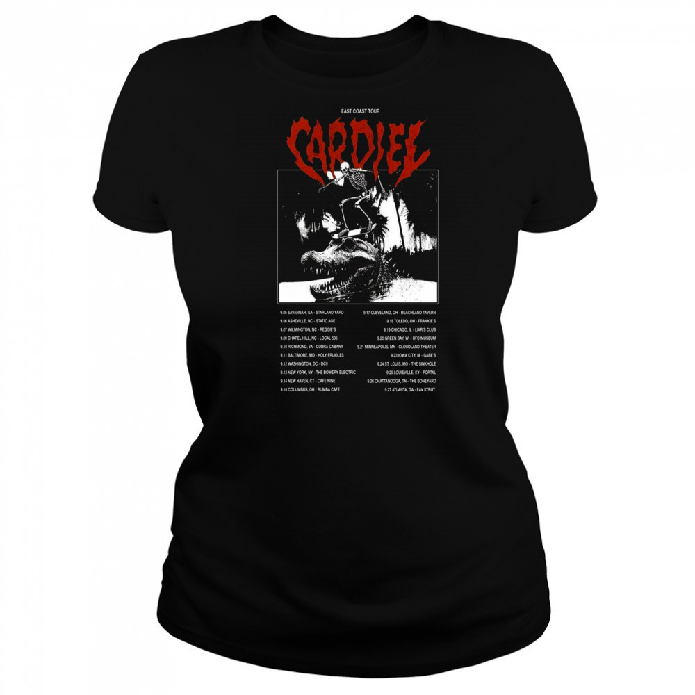 Cardiel East Coast Tour 2025 Poster T-Shirt Women's T-shirt