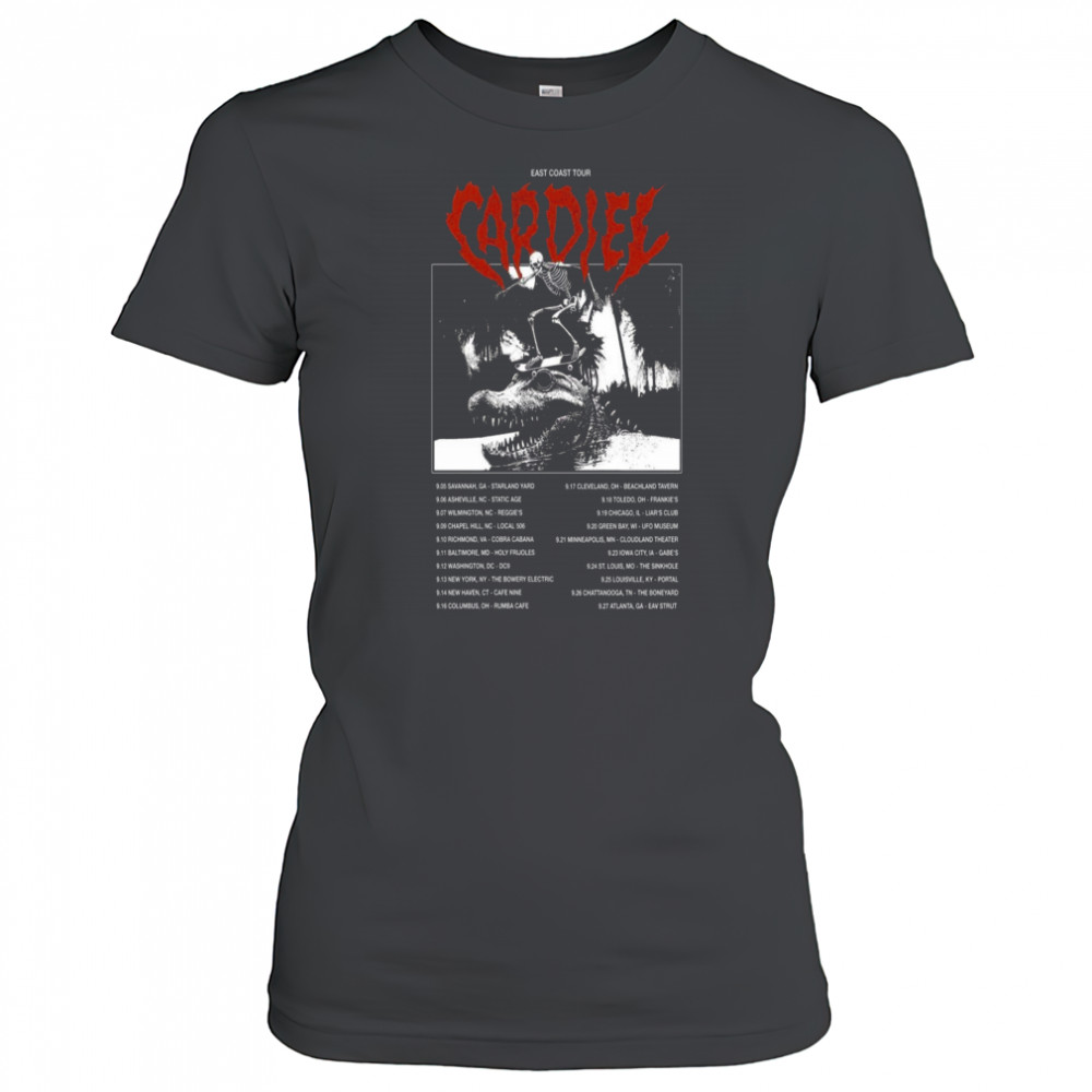 Cardiel East Coast Tour 2025 Poster T-Shirt Women's T-shirt