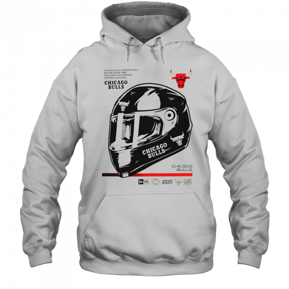 Chicago Bulls Racing Helmet vintage shirt Hoodie