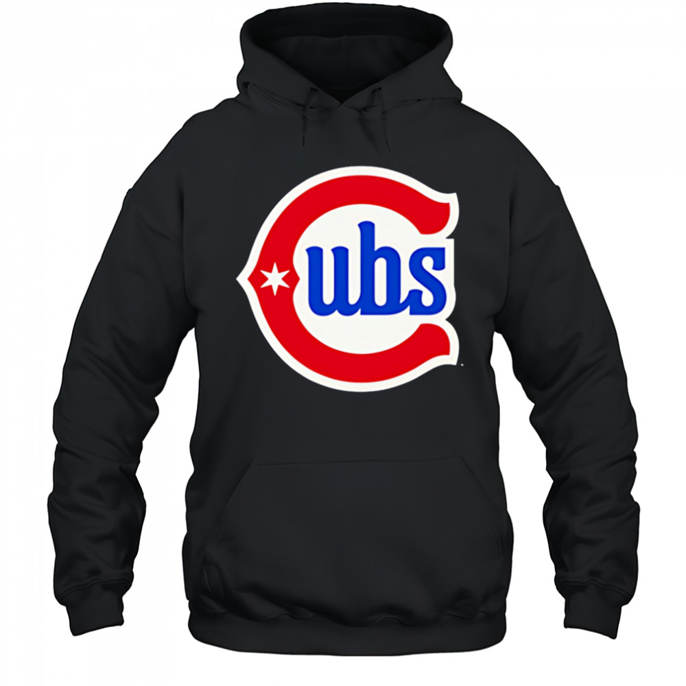 Chicago Cubs logo Alternate shirt Hoodie