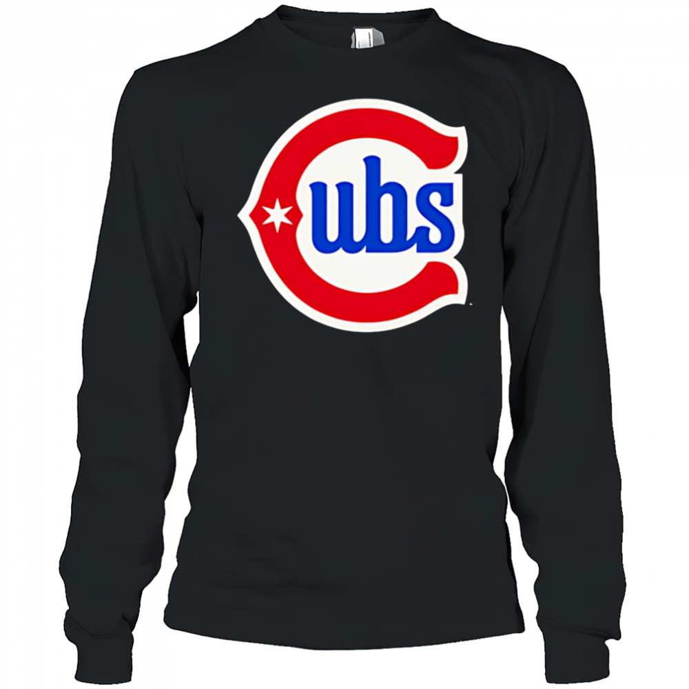 Chicago Cubs logo Alternate shirt Long Sleeved