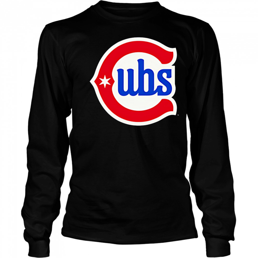 Chicago Cubs logo Alternate shirt Long Sleeved