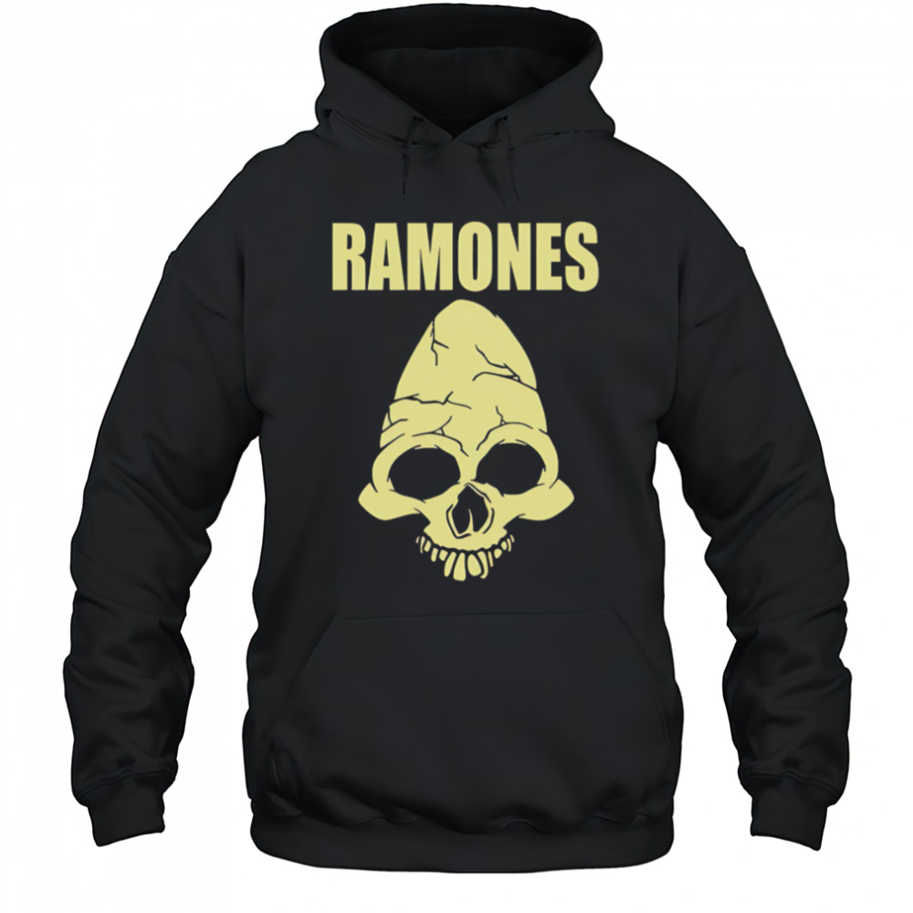 Cm punk wearing ramones skull shirt Hoodie