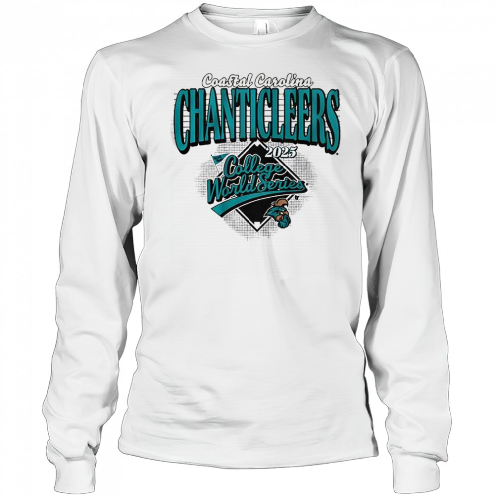 Coastal Carolina Baseball 2025 College World Series T-Shirt Long Sleeved