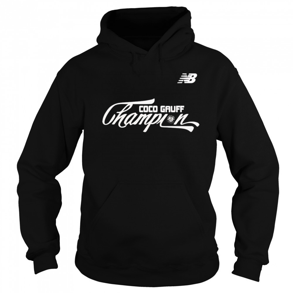 Coco gauff roland garros champions 2025 shirt Sweatshirt