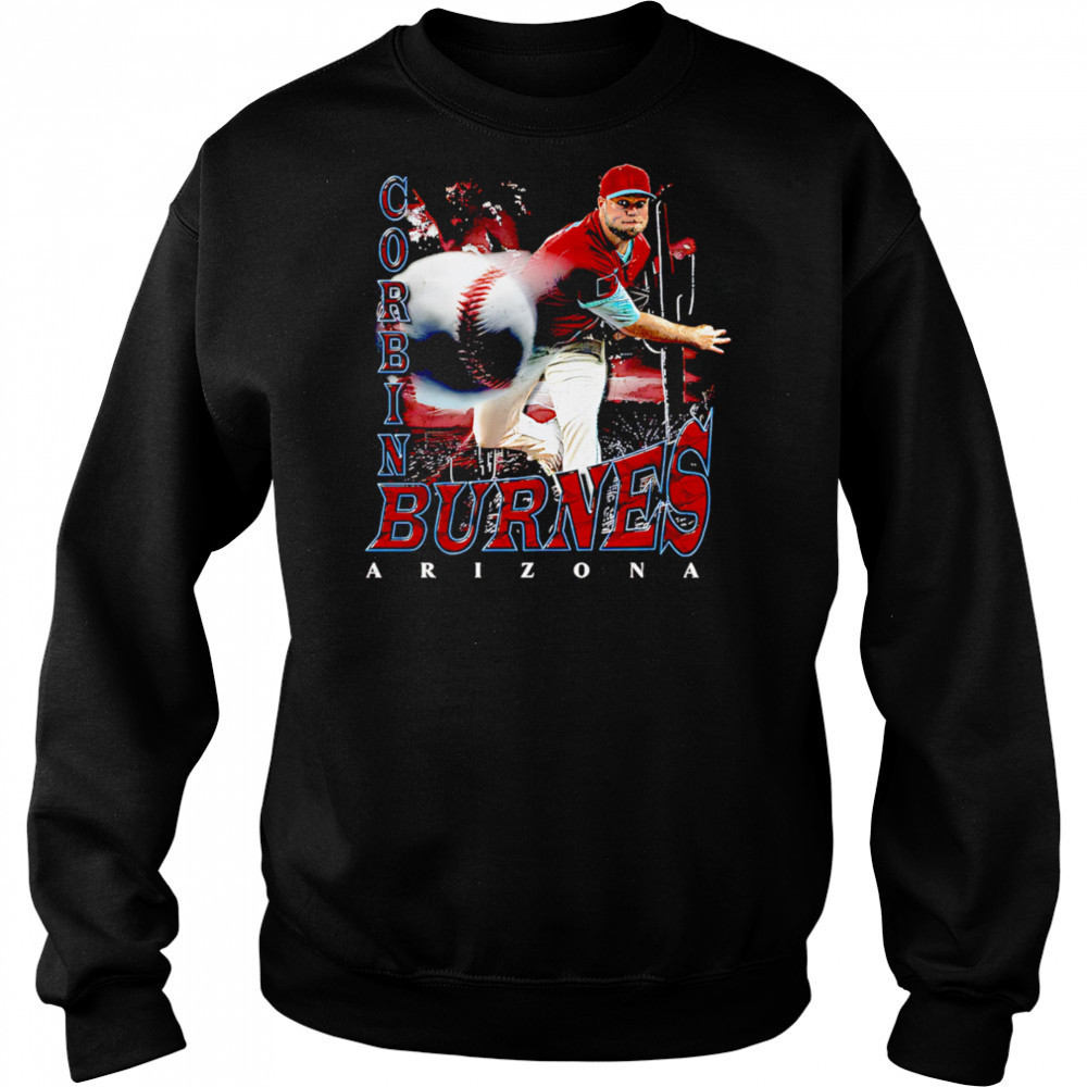 Corbin Burnes Arizona Grunge baseball shirt Hoodie