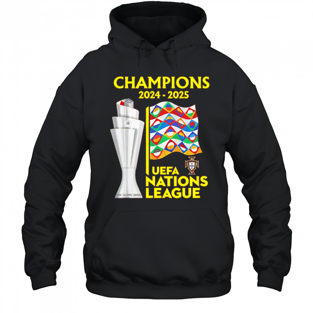 Cristiano Ronaldo Portugal UEFA Nations League Champions 2025 shirt Hoodie