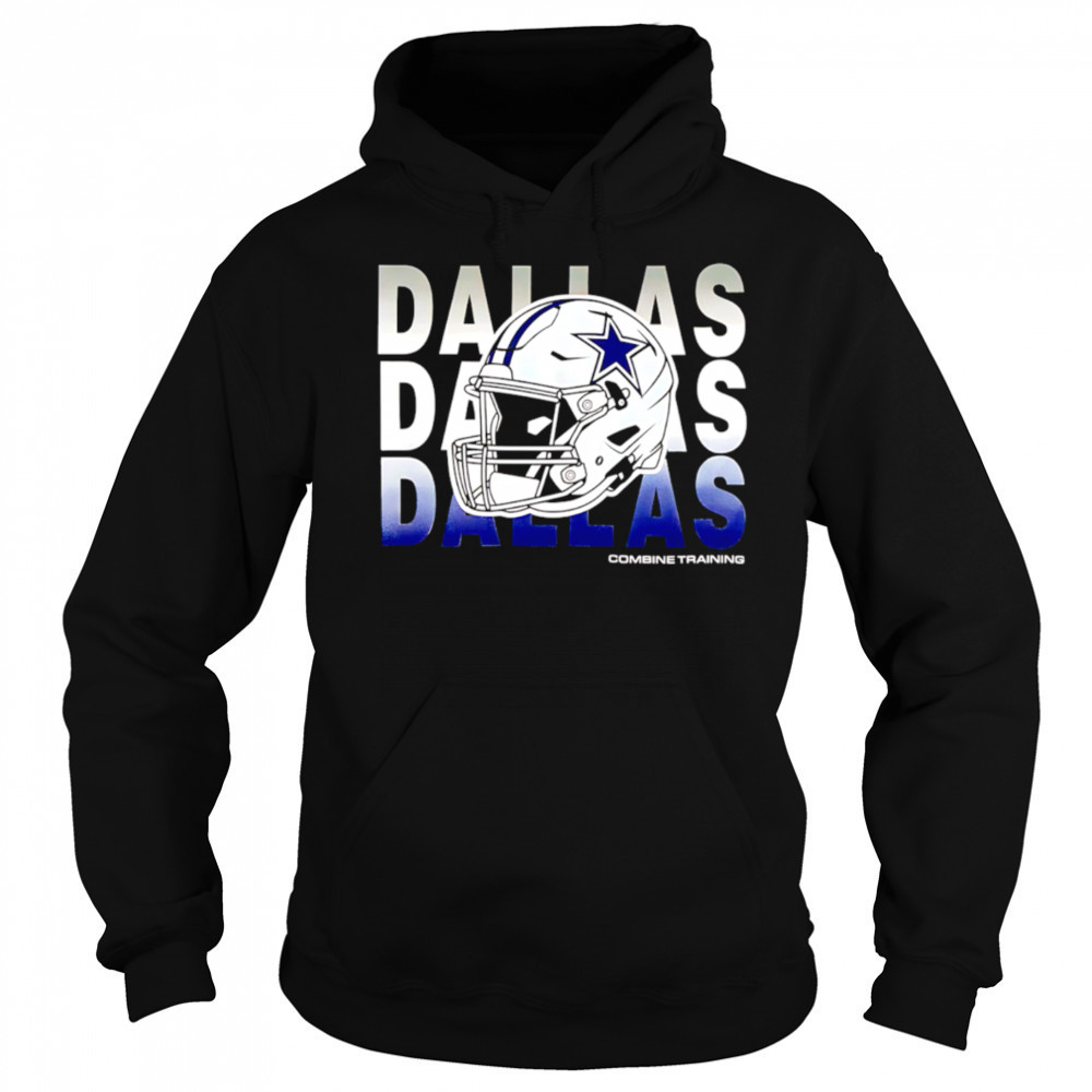 Dallas Cowboys repeat helmet combine training 2025 shirt Sweatshirt