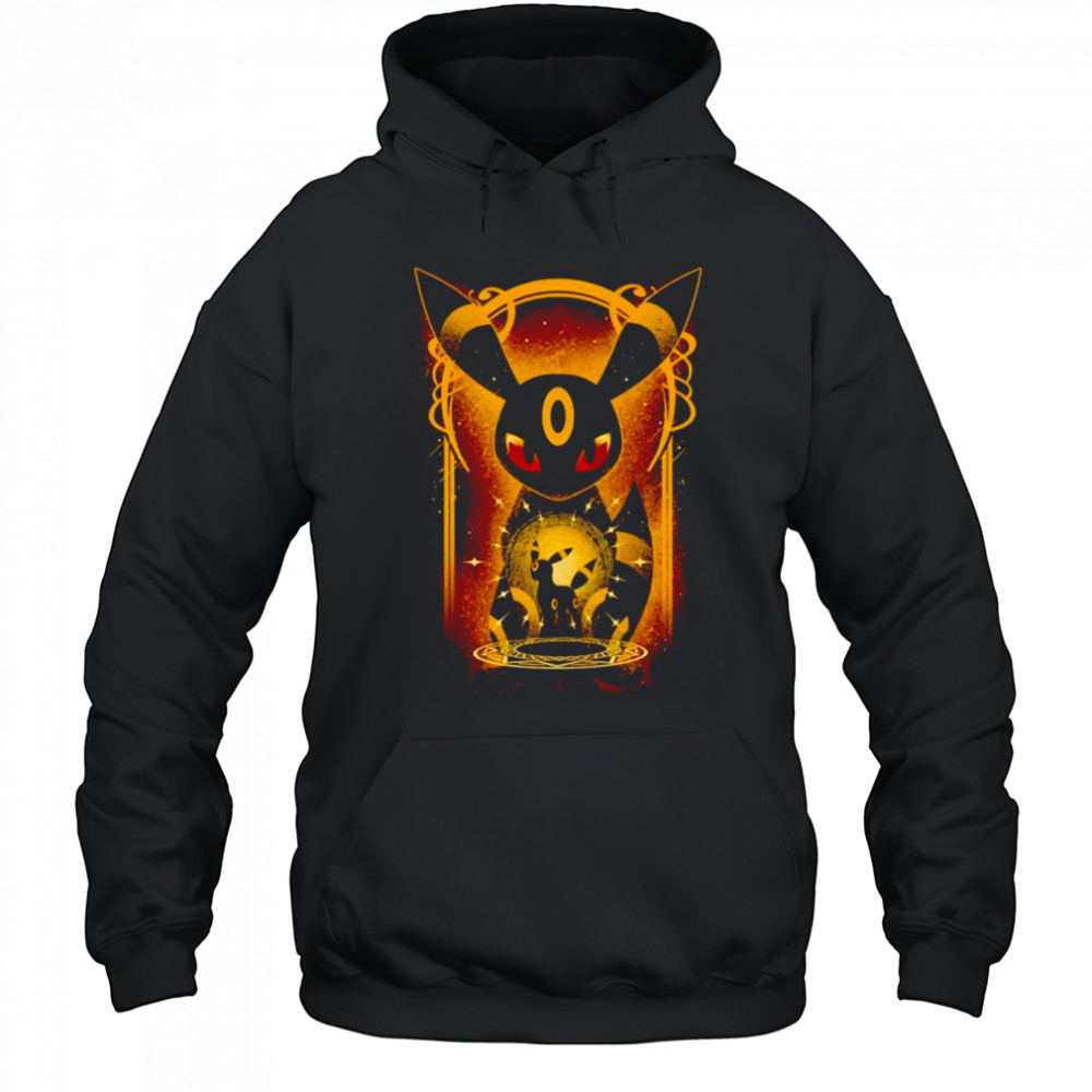 Dark Shadow Umbreon Pokemon shirt Hoodie