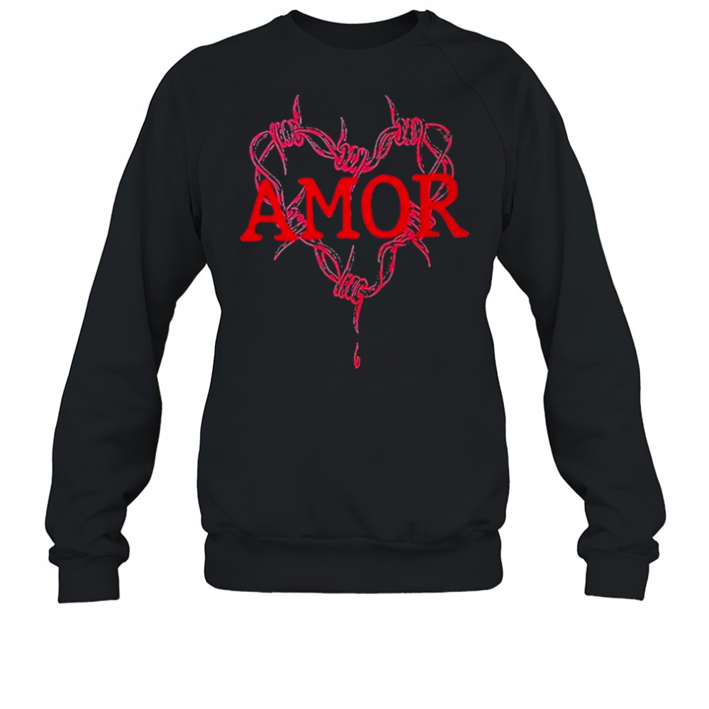 Darko Wearing Amor T-Shirt Sweatshirt