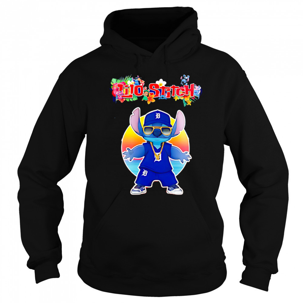 Detroit Tigers x Lilo and Stitch Baseball shirt Sweatshirt