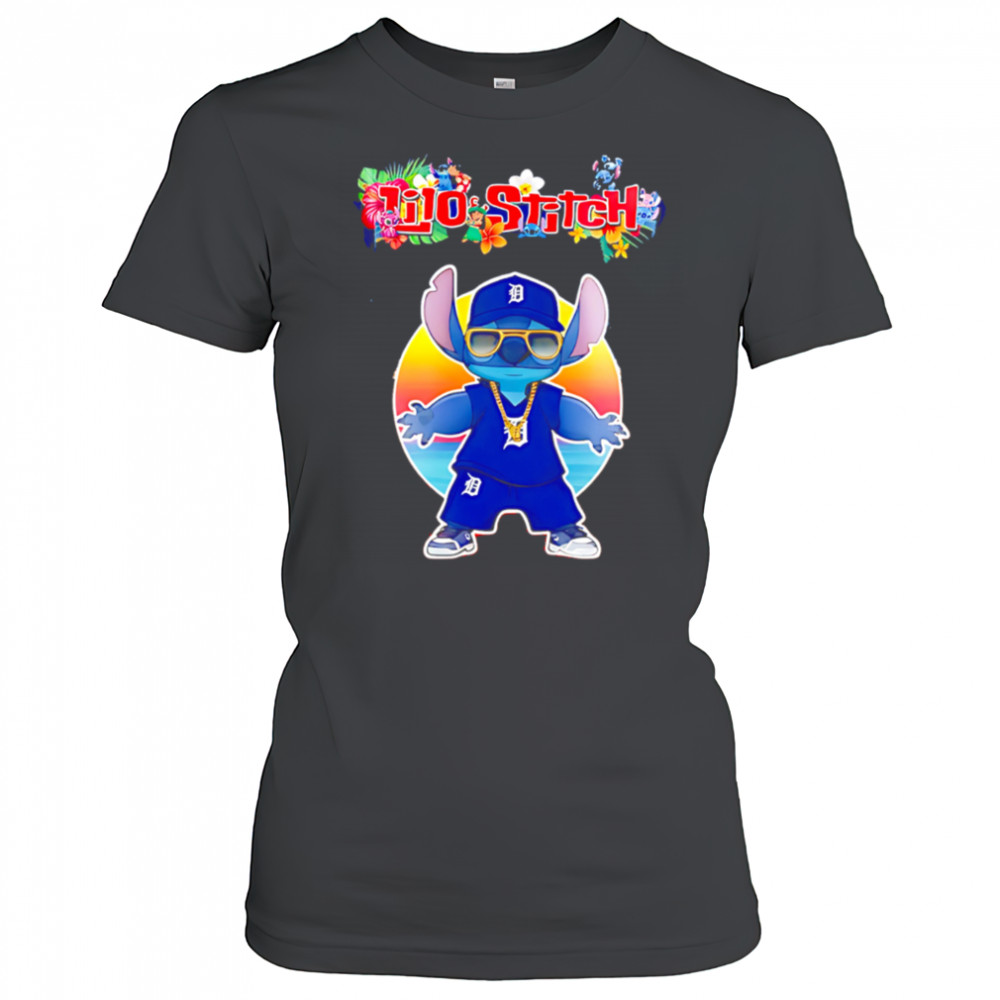 Detroit Tigers x Lilo and Stitch Baseball shirt Women's T-shirt