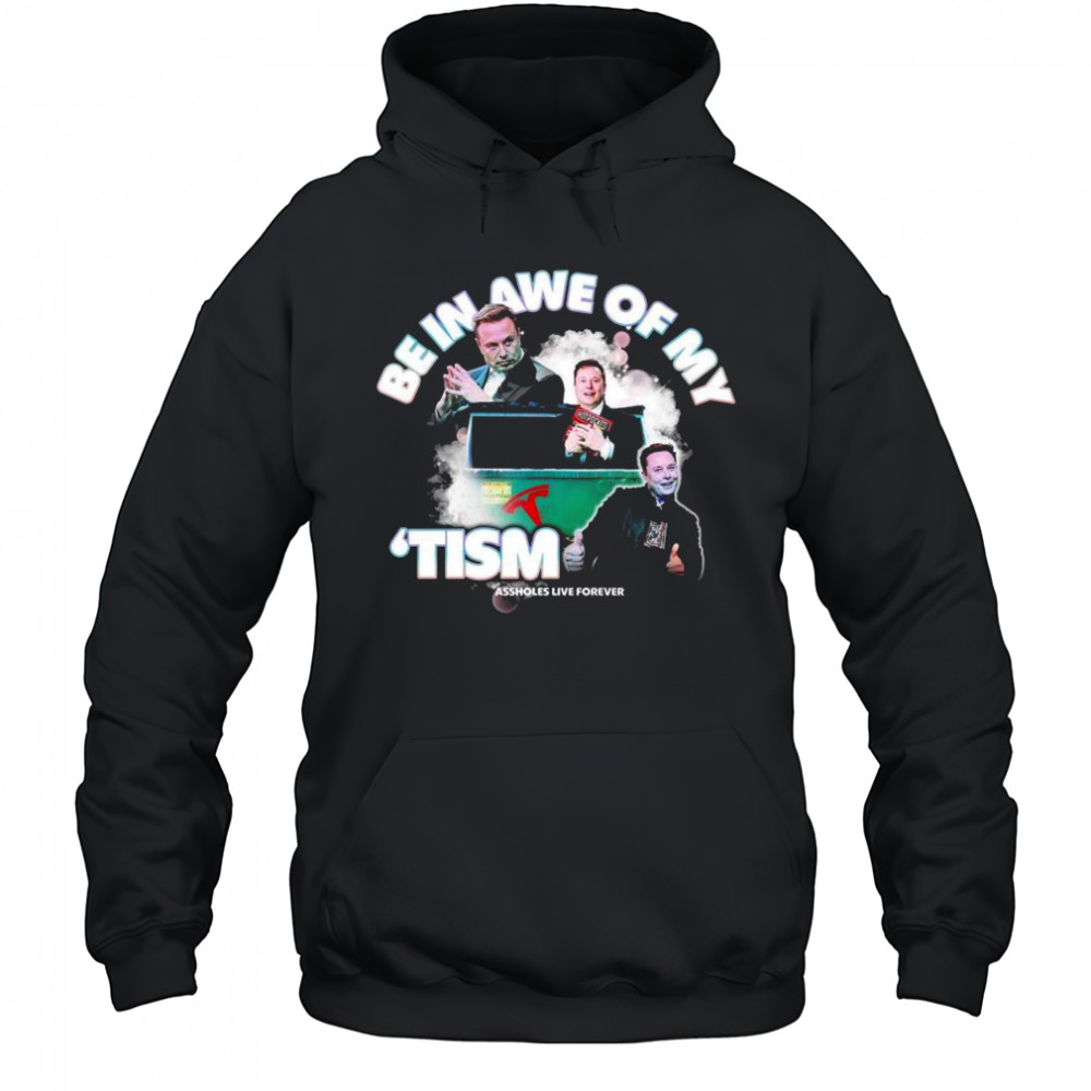 Elon Tism Be In Awe Of My Shirt Hoodie