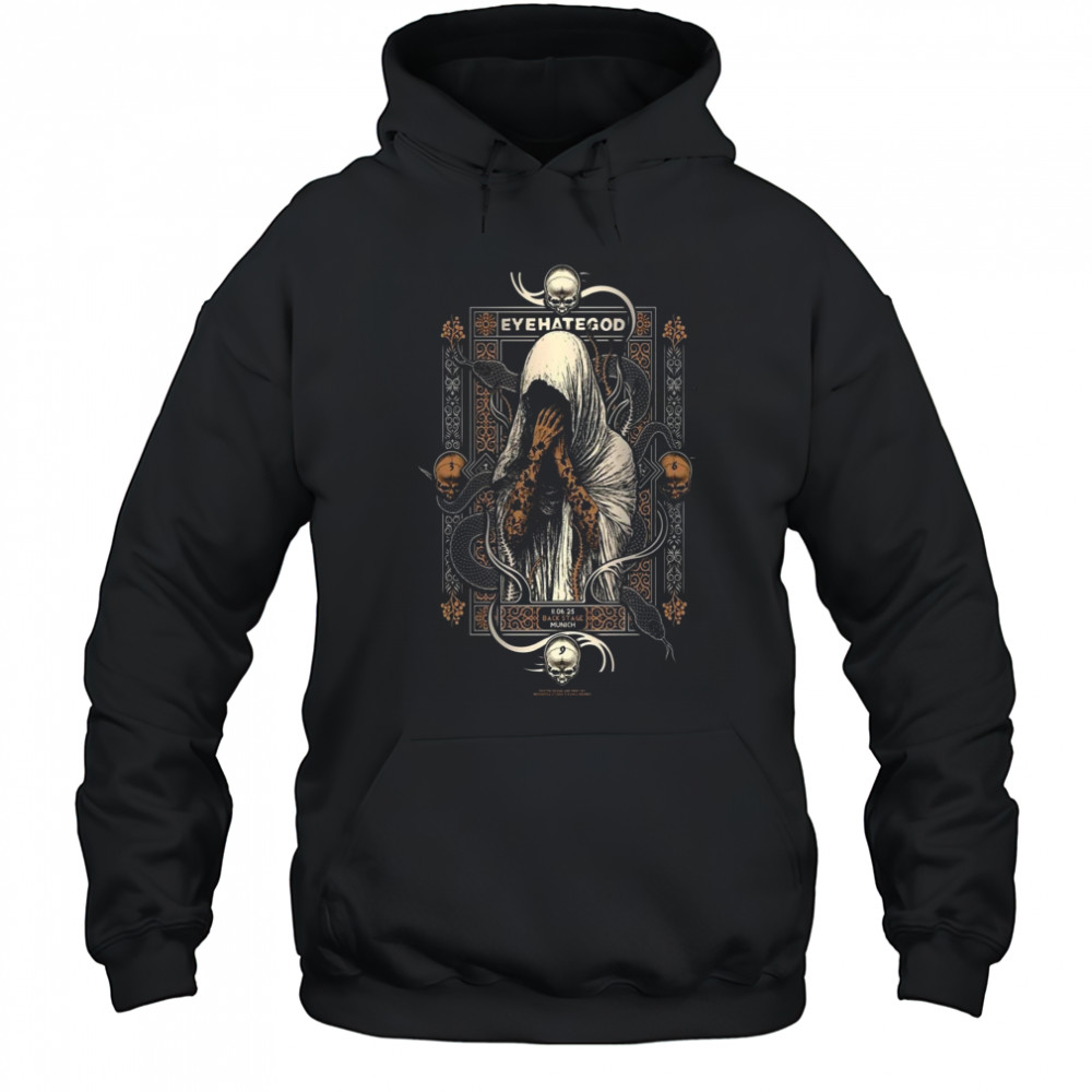 Eyehategod Munich Backstage Club 11 Jun 2025 Poster T-Shirt Hoodie