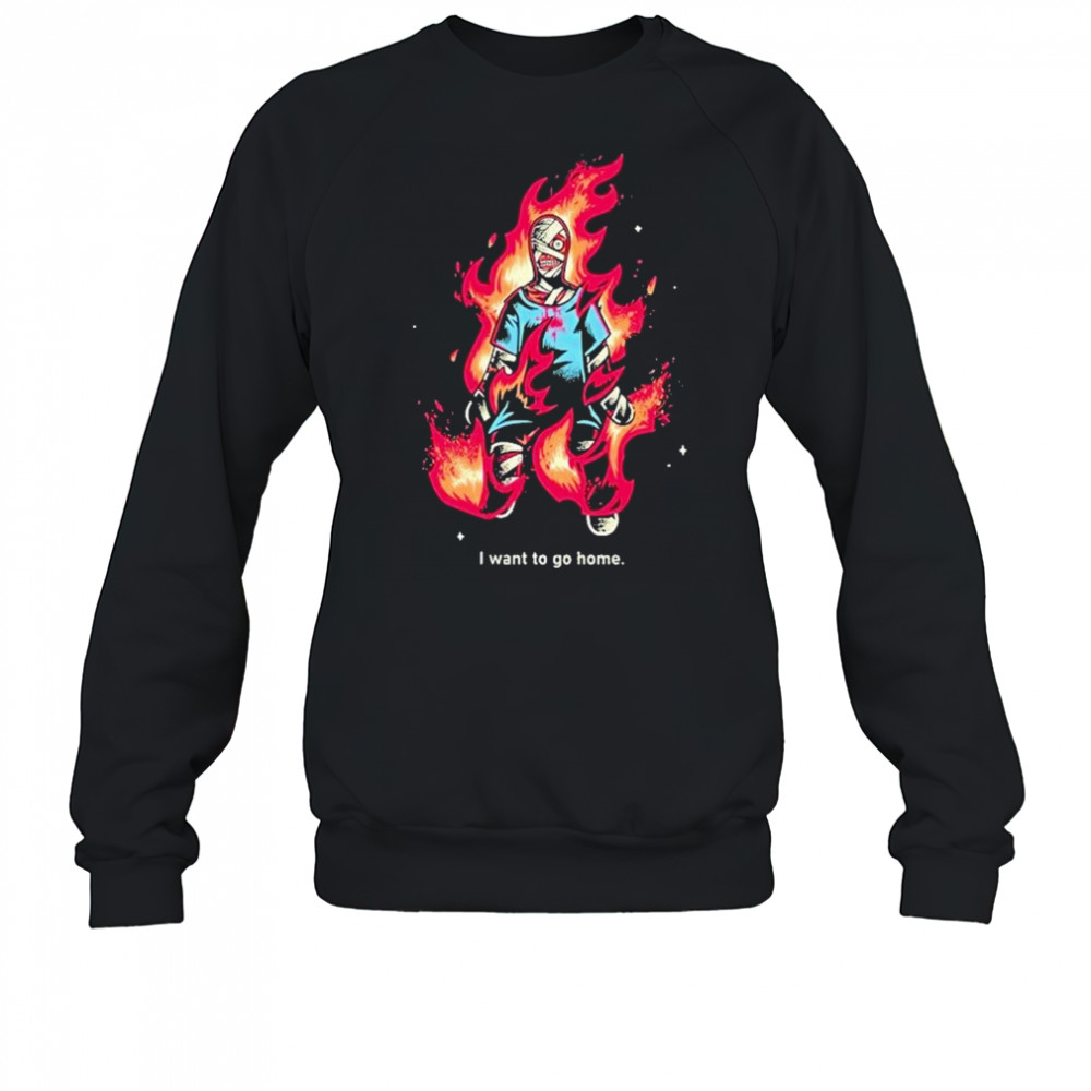 Fangamer I Want To Go Home shirt Sweatshirt