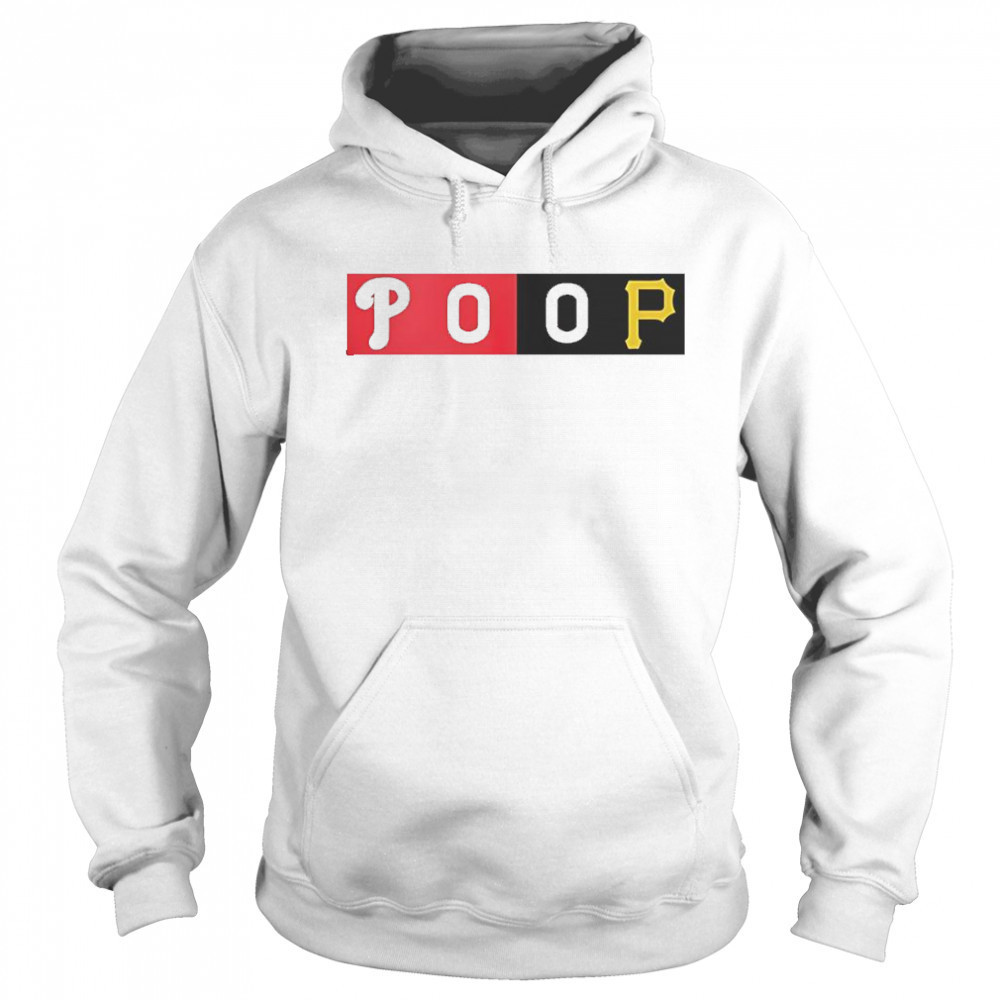Fans Wearing Commemorative Phillies-Pirates POOP T-Shirt Sweatshirt