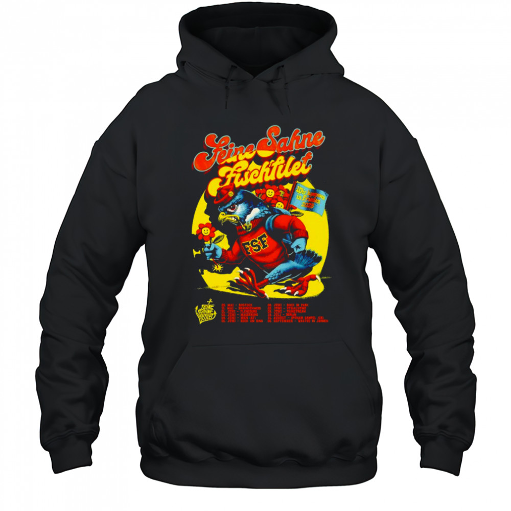 Feine Sahne Fischfilet Wir Kommen in Frieden Tour 2025 shirt Hoodie