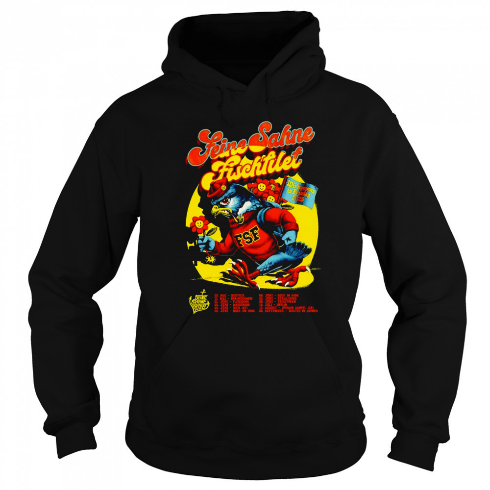 Feine Sahne Fischfilet Wir Kommen in Frieden Tour 2025 shirt Sweatshirt