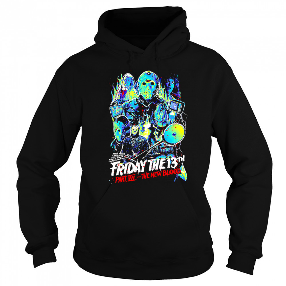 Friday The 13th Part Vii The New Blood Horros graphic retro shirt Sweatshirt